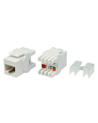 KJ8-8P8C-C6-180-WH. Вставка Keystone Jack RJ-45. Hyperline в Златоусте