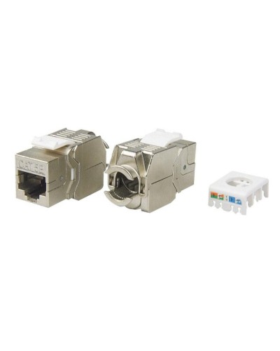 KJ8-8P8C-C5e-180-TLS-SH-F-WH. Вставка Keystone Jack RJ-45. Hyperline в Златоусте