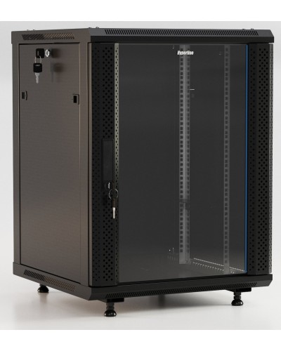 TWB-FC-1845-GP-RAL9004. Шкаф телекоммуникационный 19 настенный 18U. Hyperline в Златоусте