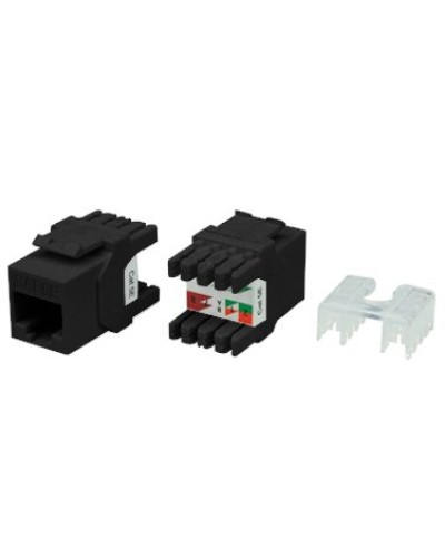 KJ8-8P8C-C5e-180-BK. Вставка Keystone Jack RJ-45. Hyperline в Златоусте