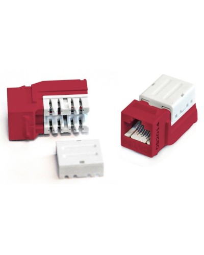 KJNE-8P8C-C5e-90-RD. Вставка Keystone Jack RJ-45. Hyperline в Златоусте