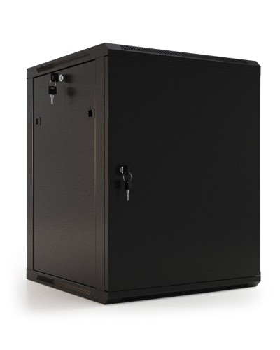 TWB-1268-SR-RAL9004. Шкаф телекоммуникационный 19 настенный 12U. Hyperline в Златоусте