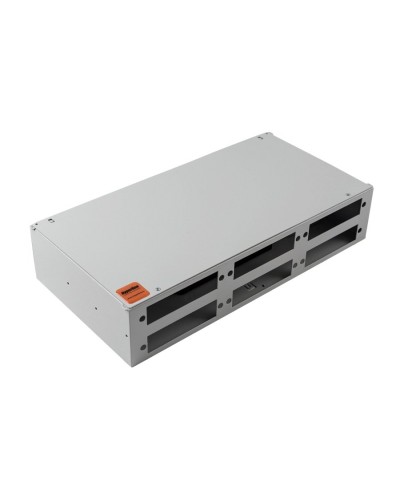 FO-19R-2U-6xSLT-W140H42-48UN-GY. Кросс оптический 19. Hyperline в Златоусте