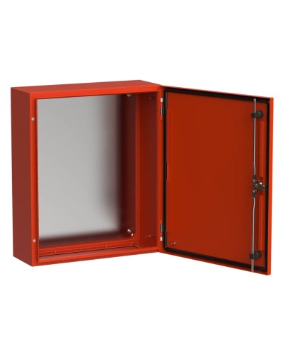 ЩМП-60.50.20 УХЛ1 IP66 RAL3020 TITAN 5 (TI5-13-N-060-050-020-66). Корпус металлический с монтажной платой. IEK в Златоусте