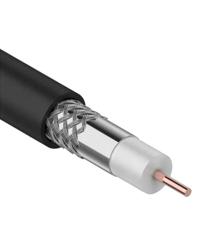 GENERICA RG11 CCS 75Ом FPE PVC черный (CC1-R1F1-119-300-G). Кабель коаксиальный омедненный. IEK в Златоусте