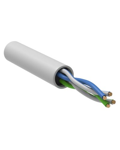GENERICA U/UTP кат. 5E 24AWG 2 пары LSZH INDOOR белый (BC1-C5E02-128-305-G). Кабель «витая пара» (LAN) для структурированных систем связи. IEK в Златоусте
