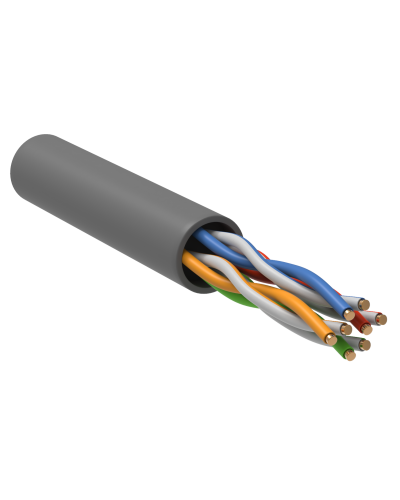 GENERICA U/UTP кат.5E 24AWG 4 пары LSZH серый (BC1-C5E04-121-305-R-G). Кабель «витая пара» (LAN) для структурированных систем связи. IEK в Златоусте