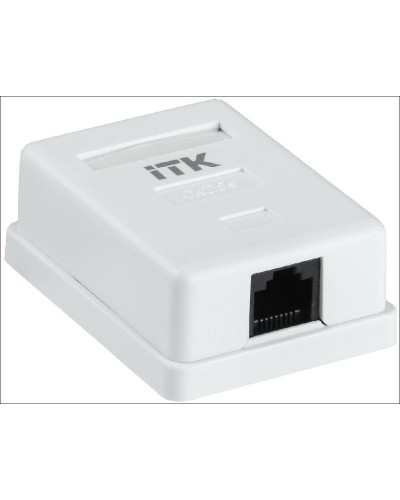 CS2-1C06F-12. Настенная розетка RJ45. ITK в Златоусте