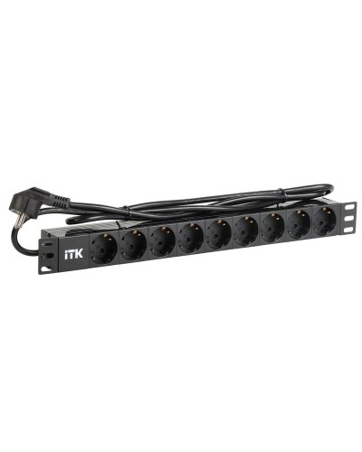 PH22-9D1-P. Блок розеток 19”. ITK в Златоусте