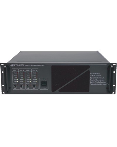 PA-412DP. Усилитель мощности 4-х канальный 4х120 Вт, 100 В. JDM в Златоусте