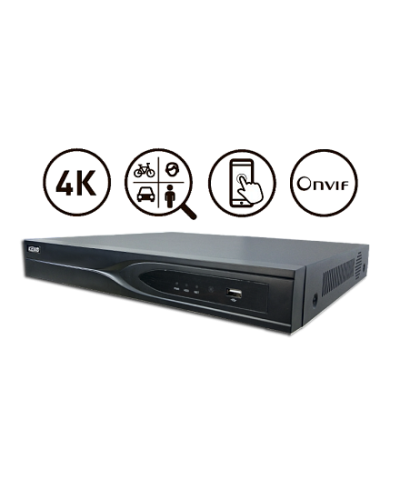 KN-PRO16/2-4K. Видеорегистратор IP 16-канальный. KENO в Златоусте