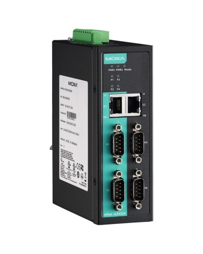 NPort IA5450A. 4-портовый усовершенствованный преобразователь. MOXA в Златоусте