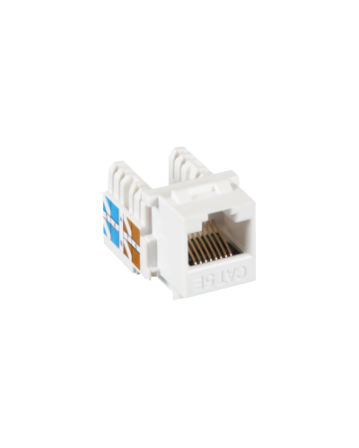 EC-UKJ-UD2-WT-10 (10шт). Вставка Keystone Jack RJ-45. NETLAN в Златоусте