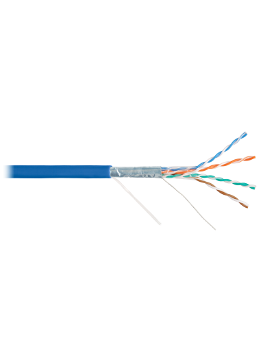 F/UTP 4pair, Cat5e, Solid, In, нг(А)-HF (NMC 4200C-BL). Кабель «витая пара» (LAN) для структурированных систем связи. NIKOMAX в Златоусте
