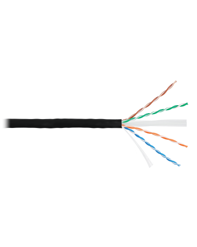 U/UTP 4pair, Cat6, Solid, In/Out, нг(А)-HF (NMC 4140C-BK). Кабель «витая пара» (LAN) для структурированных систем связи. NIKOMAX в Златоусте