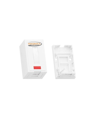 NMC-MB1P-ST-WT. Корпус настенной розетки. NIKOMAX в Златоусте