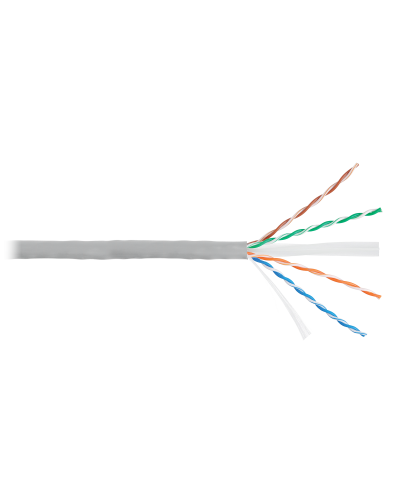 U/UTP 4pair, Cat6, Solid, In, PVC (NMC 4140A-GY). Кабель «витая пара» (LAN) для структурированных систем связи. NIKOMAX в Златоусте
