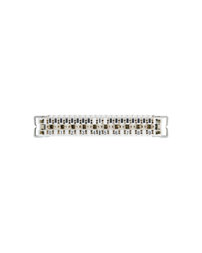 NMC-PL10-DU-10 (10 шт). Плинт размыкаемый, (0...9), крепление под кронштейн и круглые направляющие. NIKOMAX в Златоусте