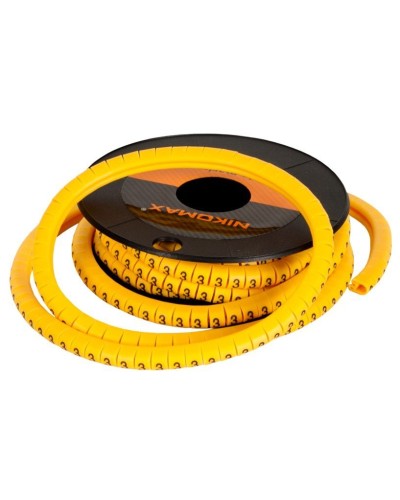 NMC-CMR-H-YL-500 (500шт). Маркер кабельный. NIKOMAX в Златоусте