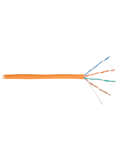 U/UTP 4pair, Cat5e, Solid, In, нг(А)-HF (NMC 9100C-OR). Кабель «витая пара» (LAN) для структурированных систем связи. NIKOMAX в Златоусте