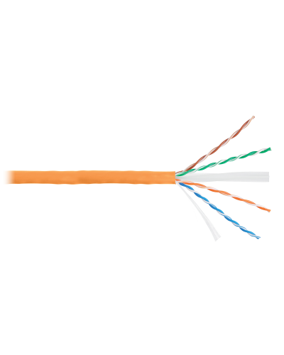 U/UTP 4pair, Cat6, Solid, In, нг(А)-HF (NMC 2140C-OR). Кабель «витая пара» (LAN) для структурированных систем связи. NIKOMAX в Златоусте
