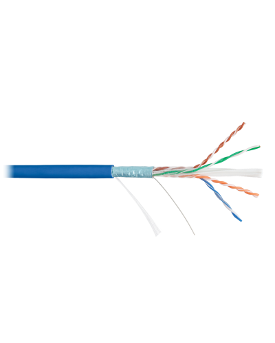 F/UTP 4pair, Cat6, Solid, In, нг(А)-HF (NMC 4240C-BL). Кабель «витая пара» (LAN) для структурированных систем связи. NIKOMAX в Златоусте