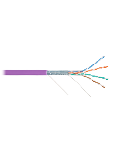F/UTP 4pair, Cat5e, Solid, In, нг(А)-HF (NMC 4200C-VL). Кабель «витая пара» (LAN) для структурированных систем связи. NIKOMAX в Златоусте