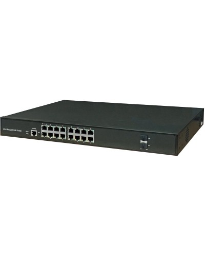 DAS-2G16GP (47P6018G). Коммутатор управляемый с PoE. NSGate в Златоусте