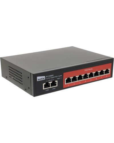 Netis P110GC. Коммутатор сетевой PoE неуправляемый. Netis в Златоусте