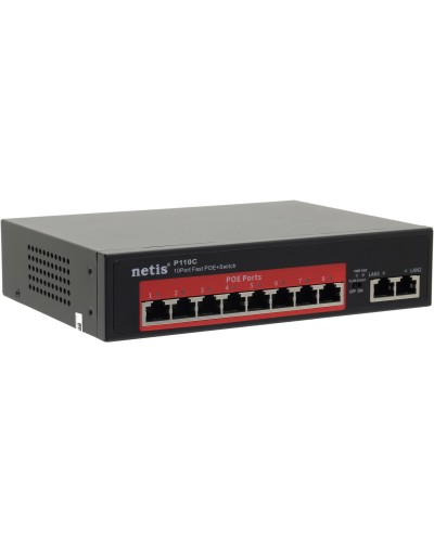 Netis P110C. Коммутатор сетевой PoE неуправляемый. Netis в Златоусте
