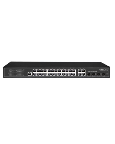 SW-8244/L(400W). Коммутатор 24-портовый  Gigabit Ethernet с PoE. OSNOVO в Златоусте