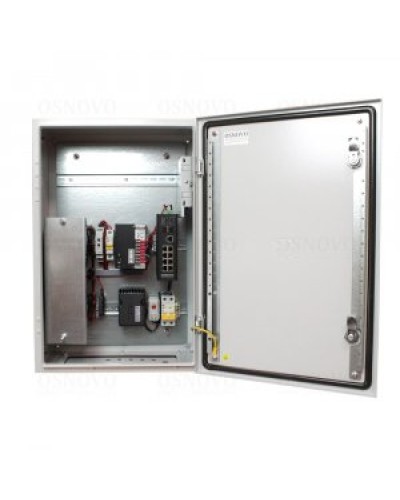 OS-46TB1(SW-80802/ILS(port 90W)). Уличная станция с термостабилизацией и резервным питанием. OSNOVO в Златоусте
