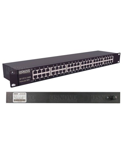 SP-IP24/100R. Устройство грозозащиты цепей Ethernet. OSNOVO в Златоусте