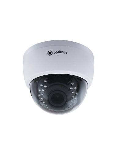 IP-S025.0(2.8-12)P_DP02. Видеокамера IP купольная. Optimus в Златоусте