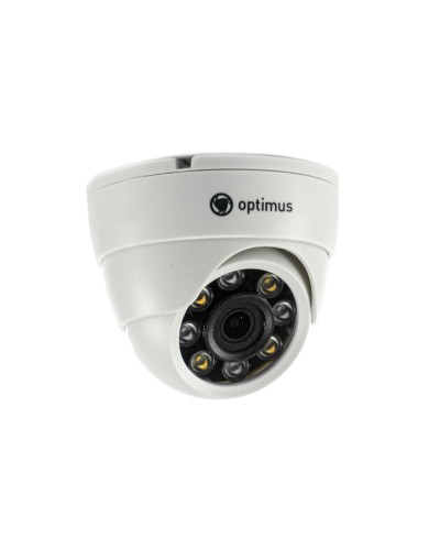 IP-E022.1(2.8)PF_V.1. Видеокамера IP купольная. Optimus в Златоусте