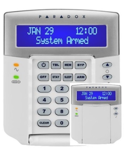 K32LCD+. Проводная ЖК-клавиатура. Paradox в Златоусте