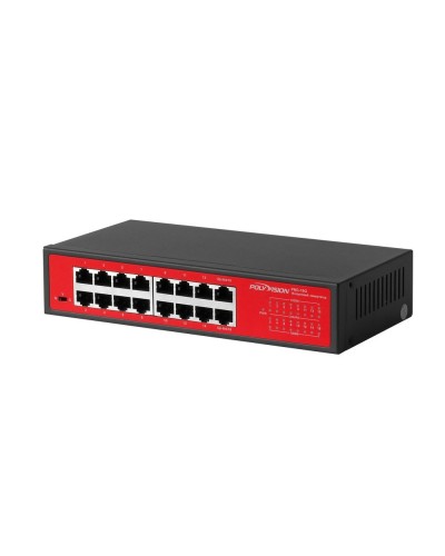 PND-16G. Коммутатор неуправляемый 16-портовый. Polyvision в Златоусте