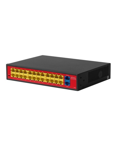 PND-24P-2G Lite (250W). Коммутатор неуправляемый 26-портовый с функцией PoE. Polyvision в Златоусте
