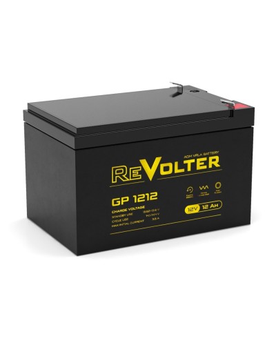 Revolter GP 1212. Аккумулятор автомобильный герметичный свинцово-кислотный. Revolter в Златоусте