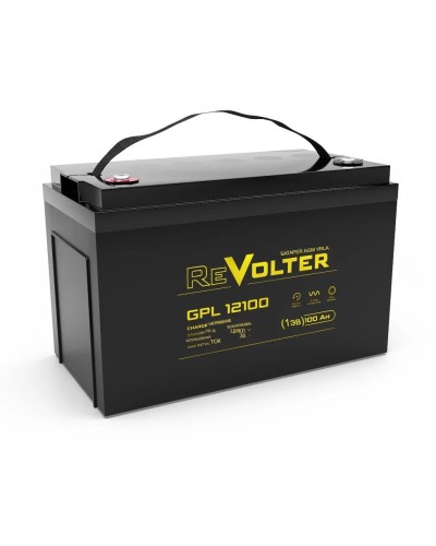 Revolter GPL 12100. Аккумулятор автомобильный герметичный свинцово-кислотный. Revolter в Златоусте