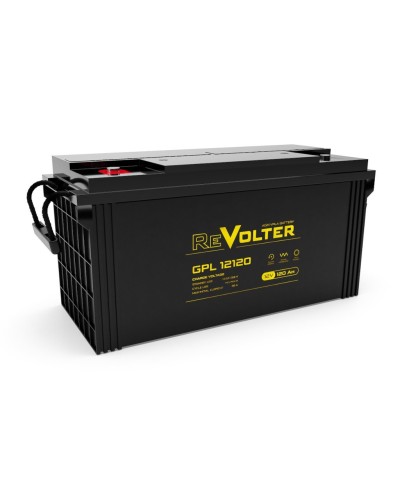 Revolter GPL 12120. Аккумулятор автомобильный герметичный свинцово-кислотный. Revolter в Златоусте