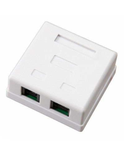Розетка компьютерная внешняя, 2-порта RJ-45 (8P8C), UTP CAT 6 REXANT (03-0136): Розетка RJ-45 в Златоусте