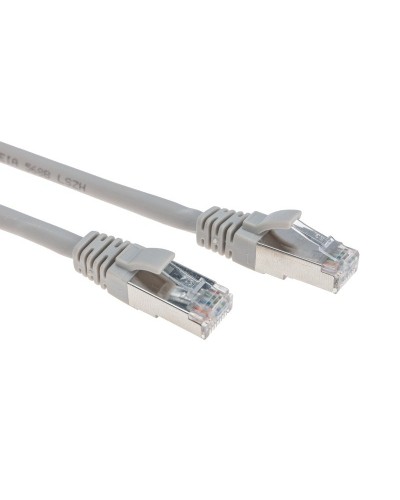 Патч-корд S/FTP CAT 6A (10G), RJ45-RJ45, 28AWG, LSZH, серый, 10м REXANT (02-0390-10). Патч-корд медный. Rexant в Златоусте