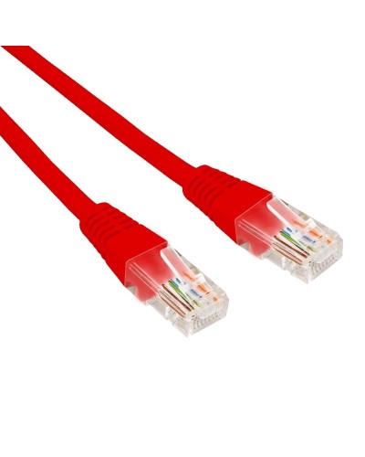 Патч-корд U/UTP CAT 6, RJ45-RJ45, 26AWG, LSZH, красный, 0.5м REXANT (02-0293-05). Патч-корд UTP. Rexant в Златоусте