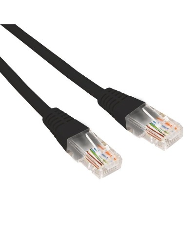 Патч-корд U/UTP CAT 6, RJ45-RJ45, 26AWG, LSZH, черный, 0.5м REXANT (02-0292-05). Патч-корд UTP. Rexant в Златоусте