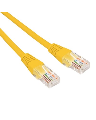 Патч-корд U/UTP CAT 6, RJ45-RJ45, 26AWG, LSZH, желтый, 1.5м REXANT (02-0295-105). Патч-корд UTP. Rexant в Златоусте