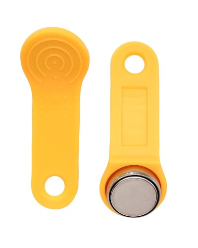 RW 1990 SLINEX (желтый). Ключ электронный Touch Memory с держателем. SLINEX в Златоусте