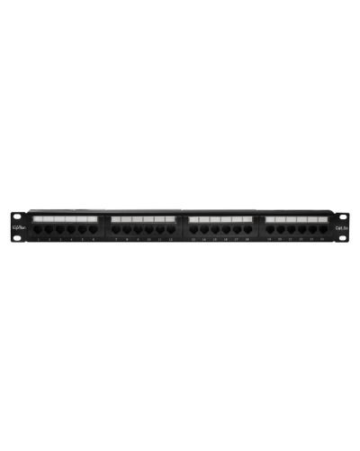 Патч-панель 19", 24хRJ-45, UTP, Cat.5e, 1U (10-0403): Патч-панель 19'' в Златоусте
