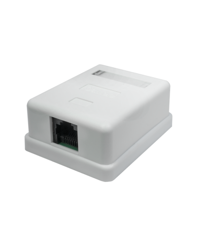 Розетка настенная RJ-45, 8P8C, Cat.5e, 1 порт UTP (10-0307): Компьютерная розетка в Златоусте