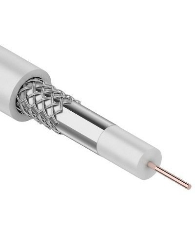 RG-6, CCS 1,00(15%) Al 32х0,12 In PVC. Кабель коаксиальный омедненный. SUPRLAN в Златоусте